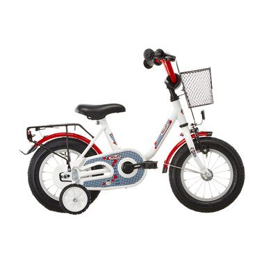 Vélo Enfant VERMONT KARO 12" Blanc/Rouge 2021
